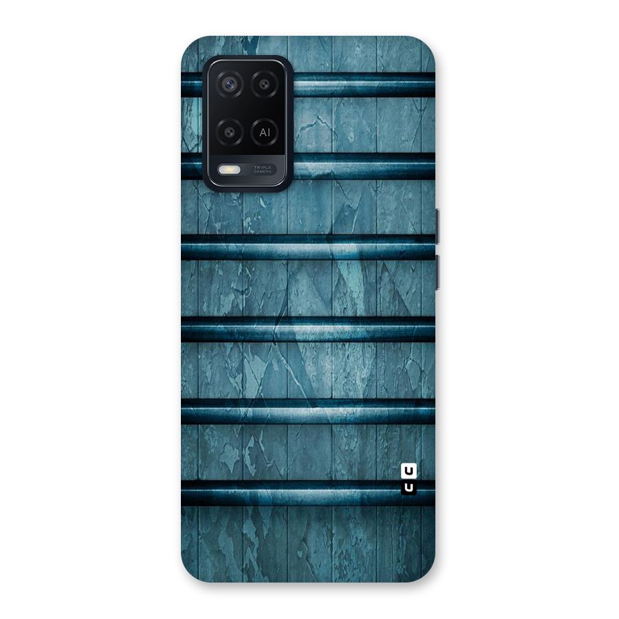 Rustic Blue Shelf Back Case for Oppo A54