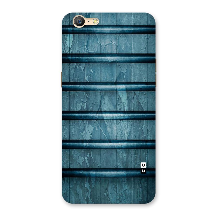 Rustic Blue Shelf Back Case for Oppo A57