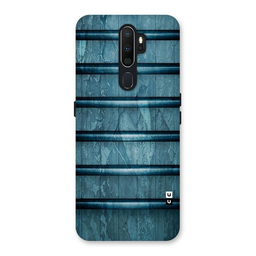 Rustic Blue Shelf Back Case for Oppo A5 (2020)