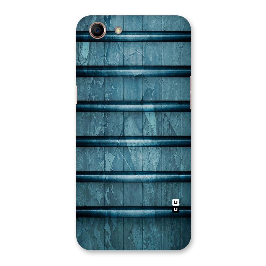 Rustic Blue Shelf Back Case for Oppo A83 (2018)