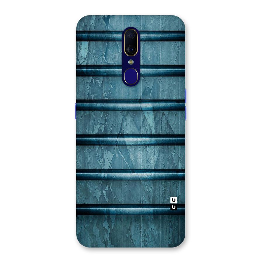 Rustic Blue Shelf Back Case for Oppo F11