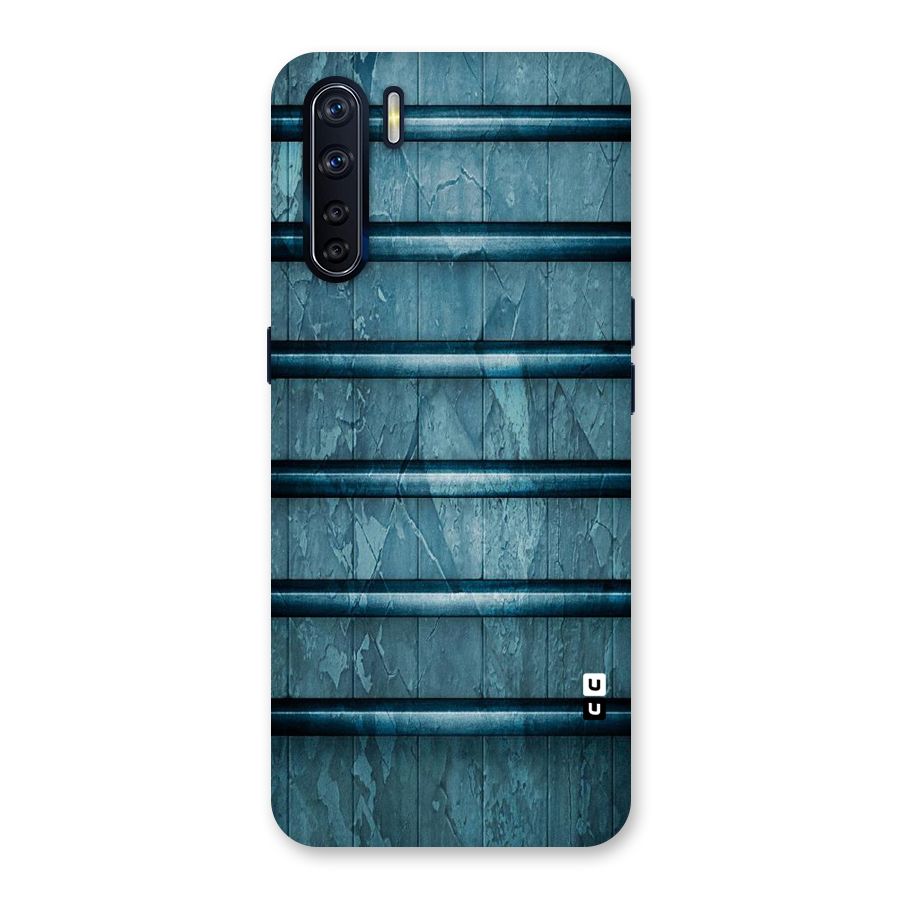 Rustic Blue Shelf Back Case for Oppo F15