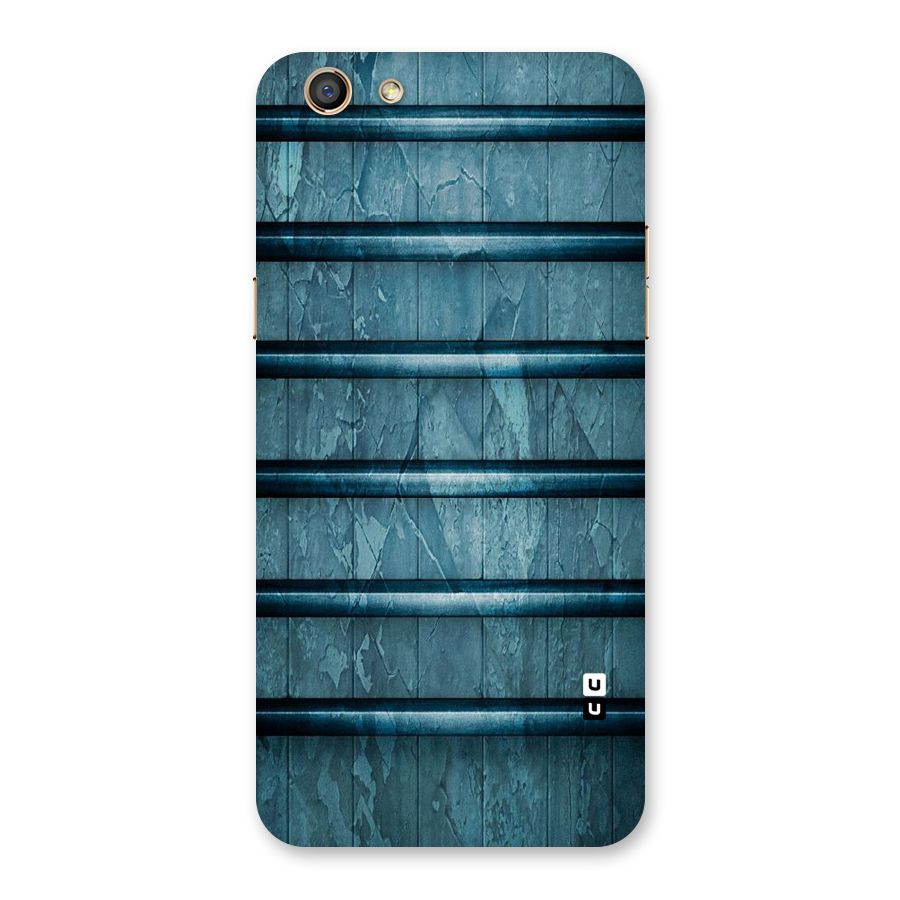 Rustic Blue Shelf Back Case for Oppo F3