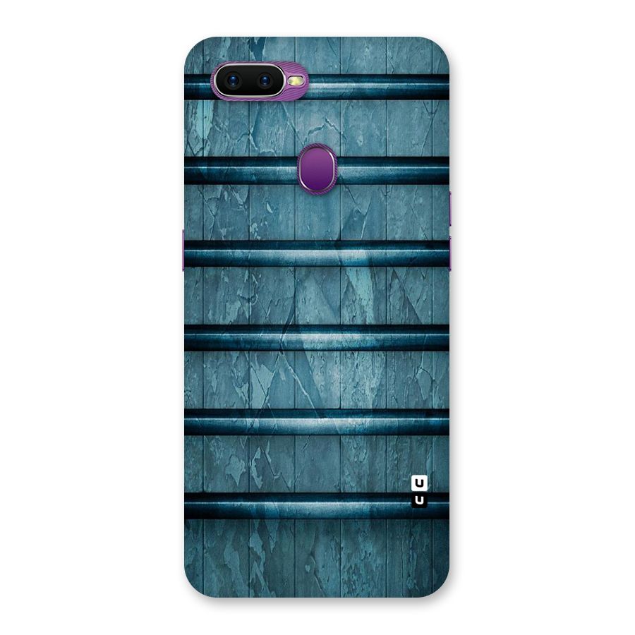 Rustic Blue Shelf Back Case for Oppo F9