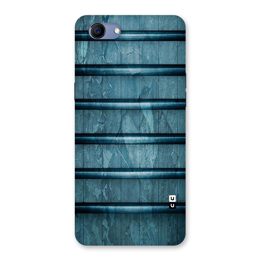Rustic Blue Shelf Back Case for Oppo Realme 1