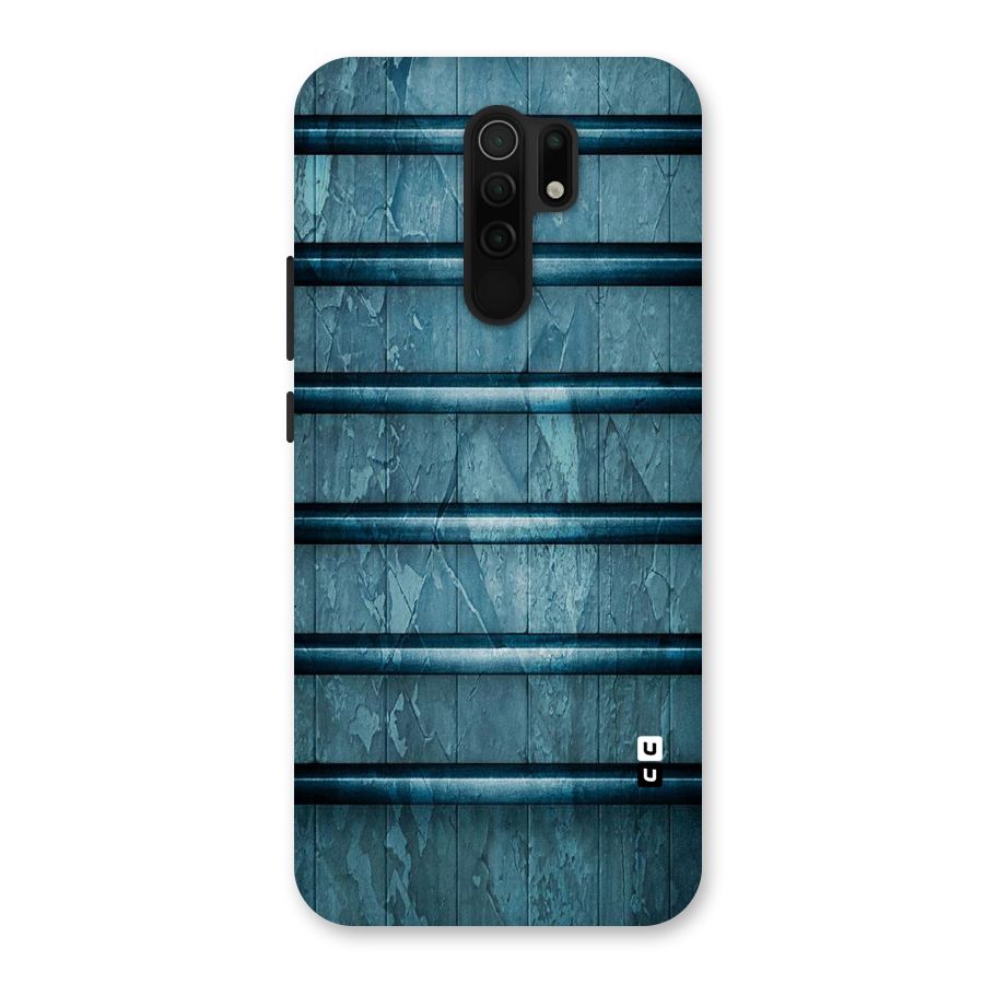 Rustic Blue Shelf Back Case for Poco M2