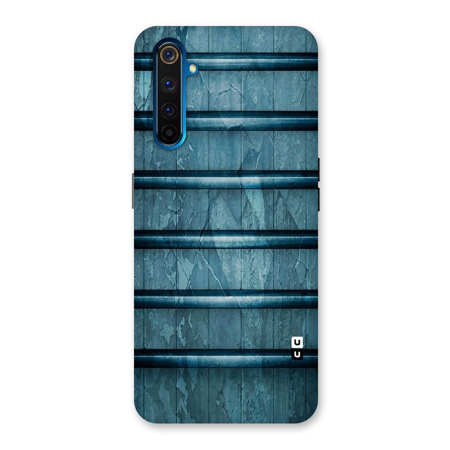 Rustic Blue Shelf Back Case for Realme 6 Pro