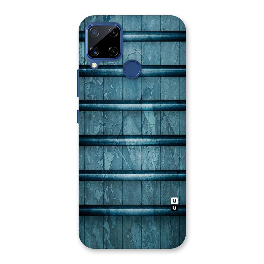 Rustic Blue Shelf Back Case for Realme C15