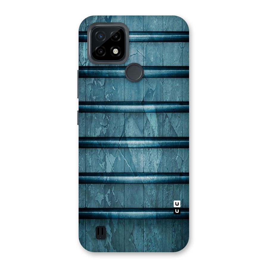 Rustic Blue Shelf Back Case for Realme C21