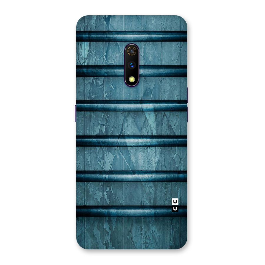Rustic Blue Shelf Back Case for Realme X