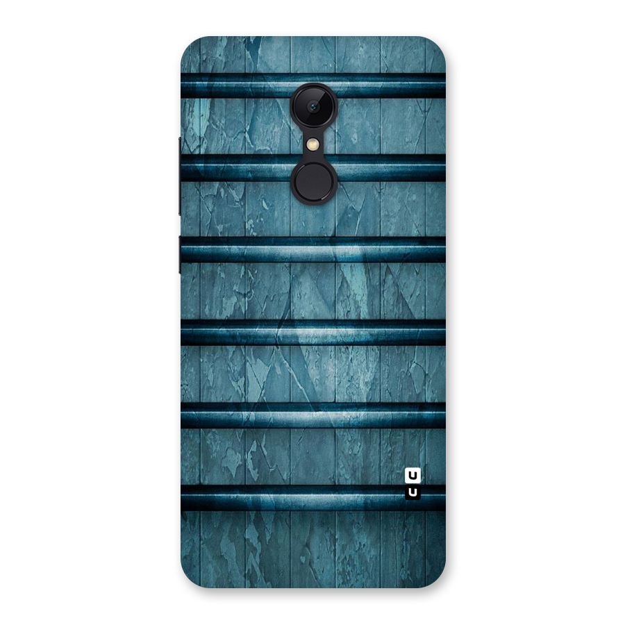 Rustic Blue Shelf Back Case for Redmi 5