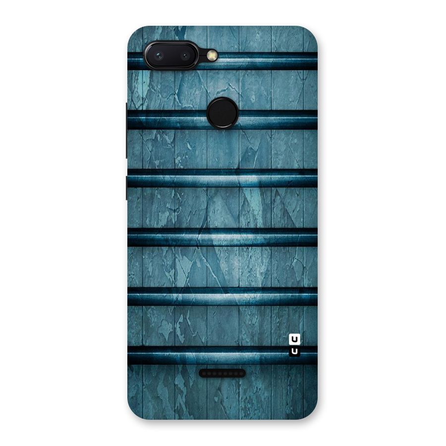 Rustic Blue Shelf Back Case for Redmi 6
