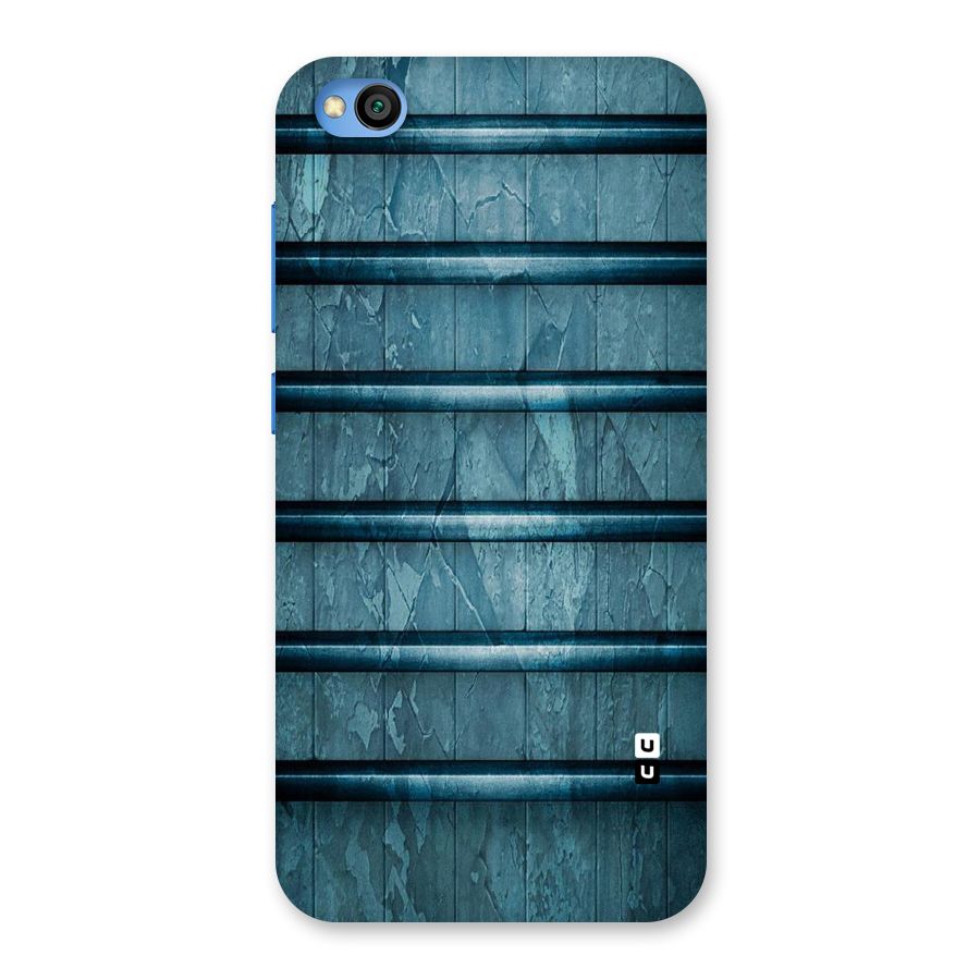 Rustic Blue Shelf Back Case for Redmi Go