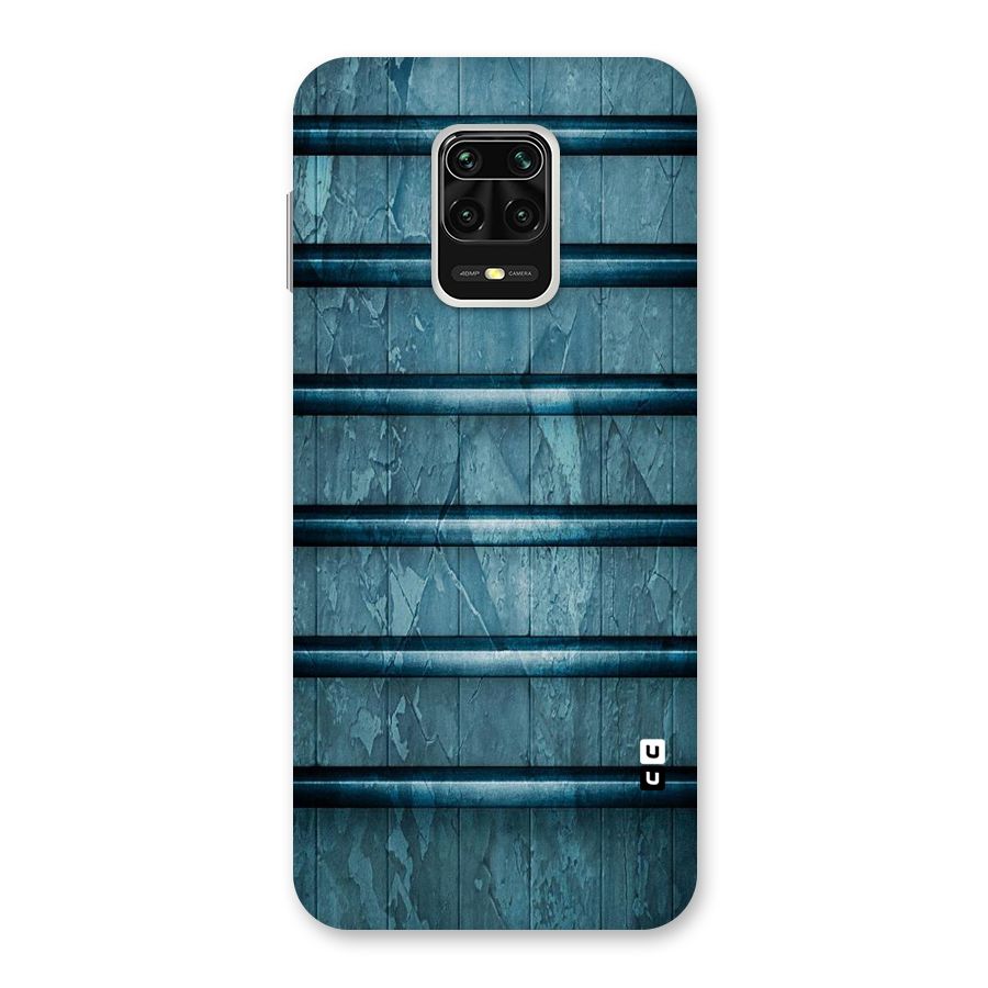 Rustic Blue Shelf Back Case for Redmi Note 9 Pro