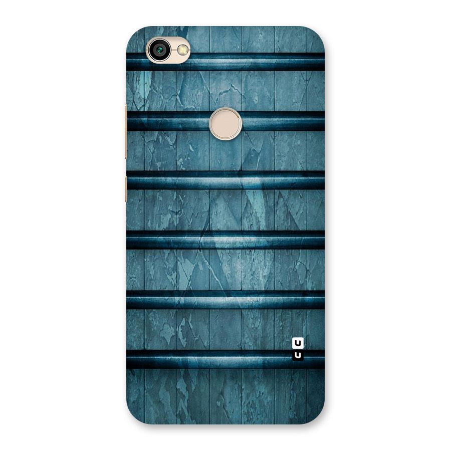 Rustic Blue Shelf Back Case for Redmi Y1 2017
