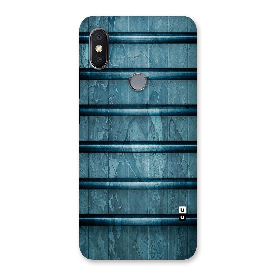 Rustic Blue Shelf Back Case for Redmi Y2