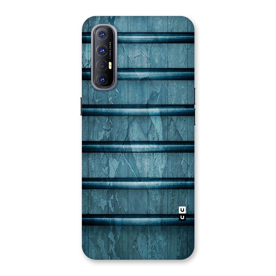Rustic Blue Shelf Back Case for Reno3 Pro