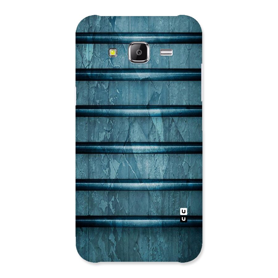 Rustic Blue Shelf Back Case for Samsung Galaxy J5