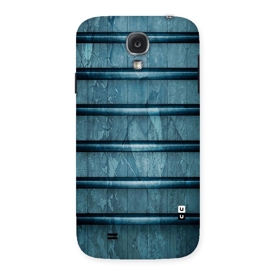 Rustic Blue Shelf Back Case for Samsung Galaxy S4