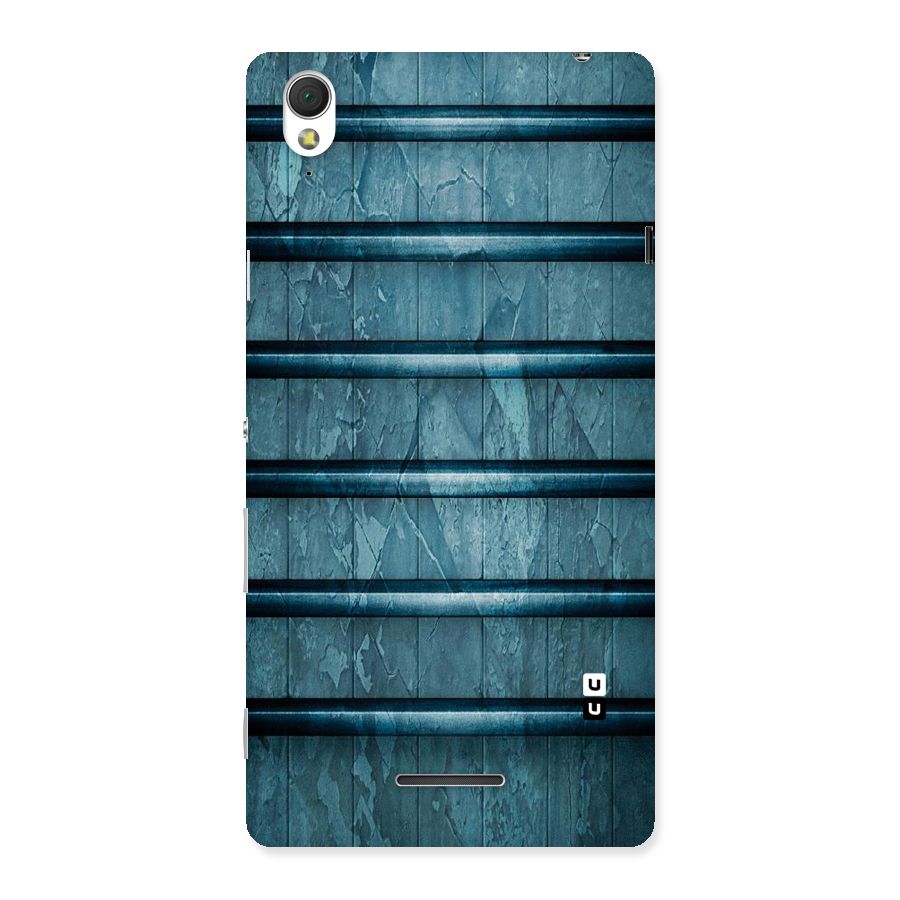 Rustic Blue Shelf Back Case for Sony Xperia T3