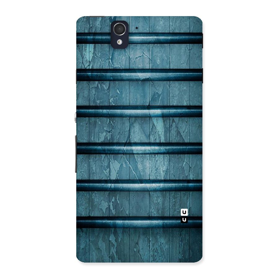 Rustic Blue Shelf Back Case for Sony Xperia Z