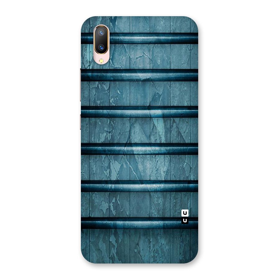 Rustic Blue Shelf Back Case for Vivo V11 Pro