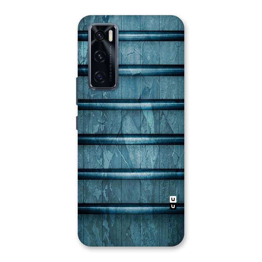 Rustic Blue Shelf Back Case for Vivo V20 SE