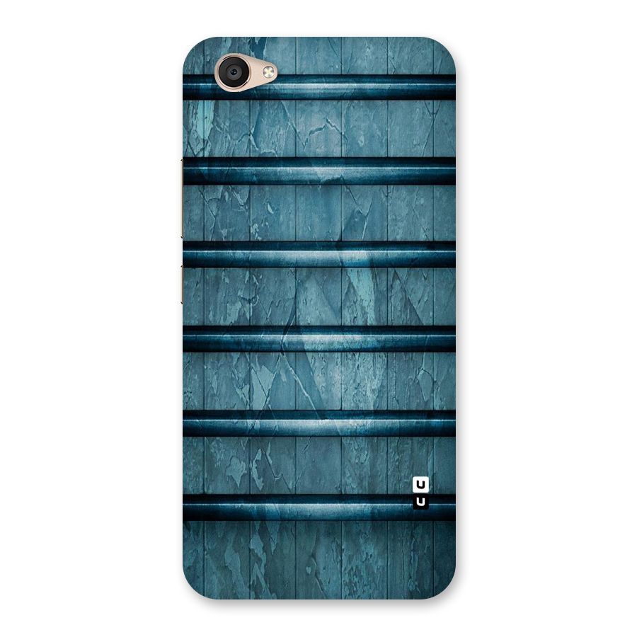 Rustic Blue Shelf Back Case for Vivo V5 Plus