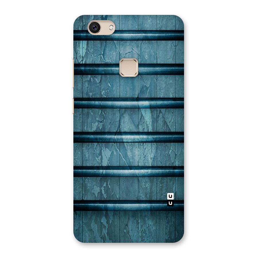 Rustic Blue Shelf Back Case for Vivo V7