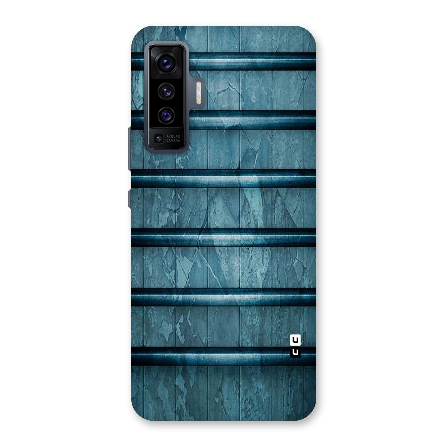 Rustic Blue Shelf Back Case for Vivo X50