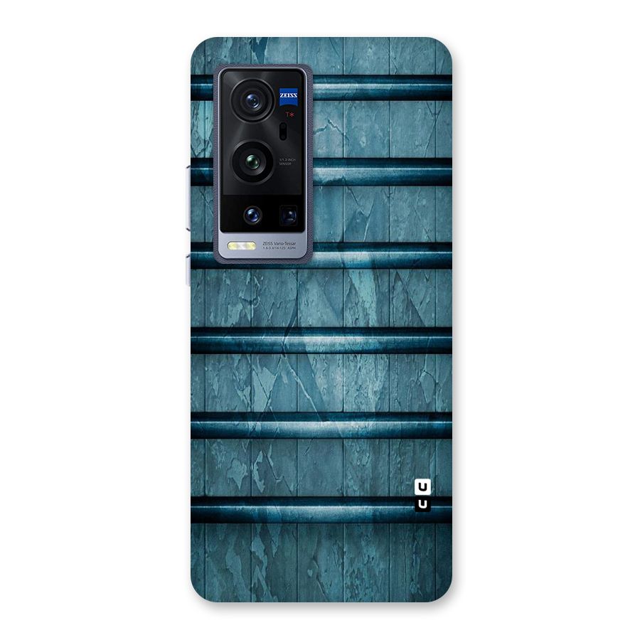 Rustic Blue Shelf Back Case for Vivo X60 Pro Plus