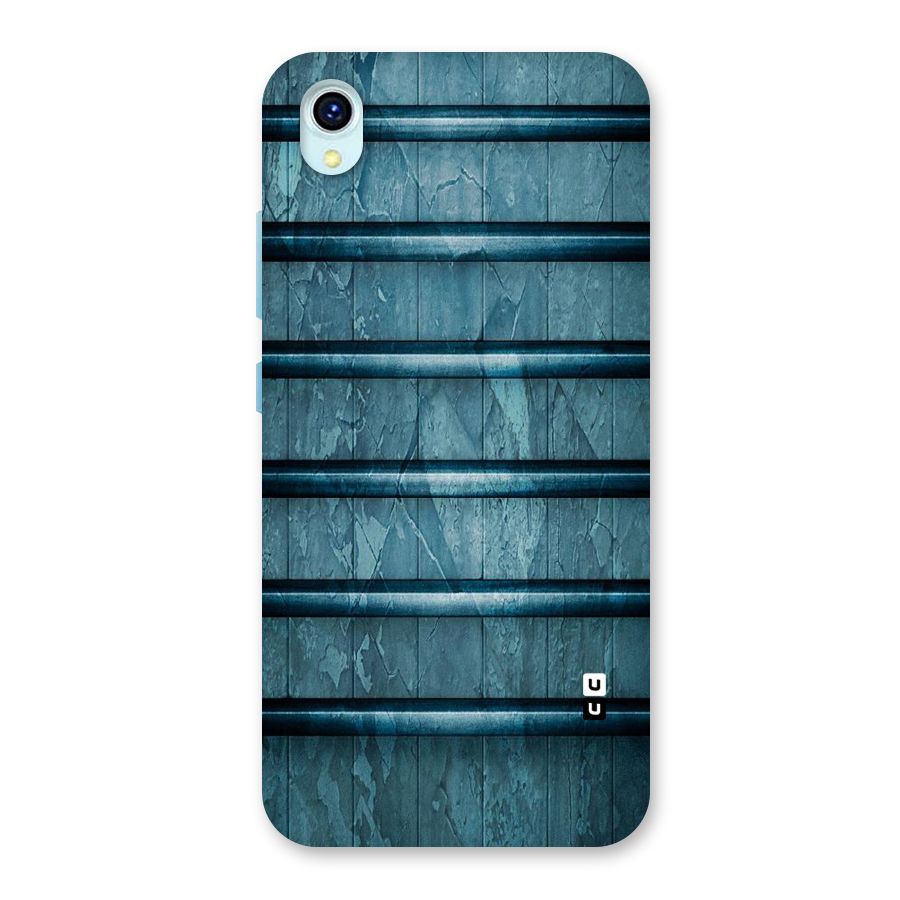 Rustic Blue Shelf Back Case for Vivo Y1s