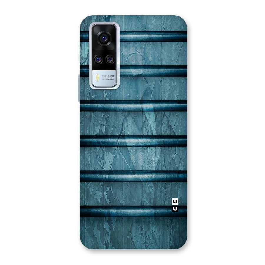 Rustic Blue Shelf Back Case for Vivo Y31