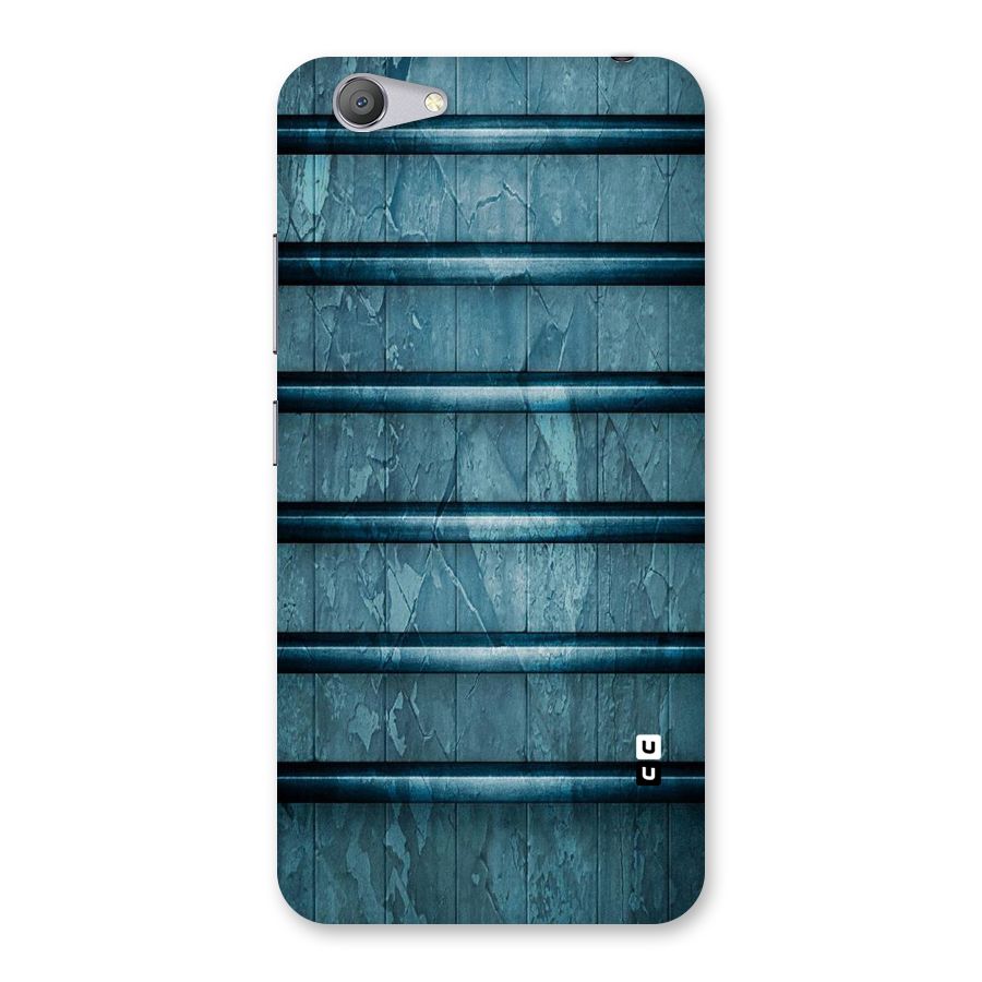 Rustic Blue Shelf Back Case for Vivo Y53