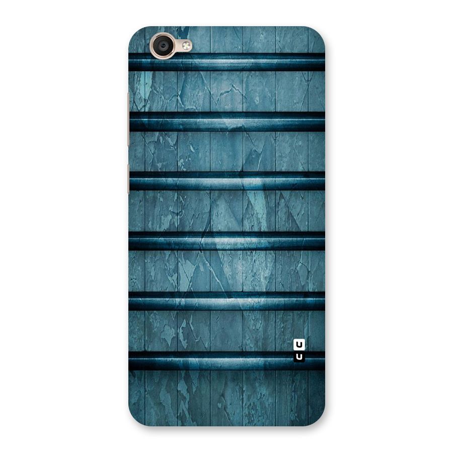 Rustic Blue Shelf Back Case for Vivo Y55s