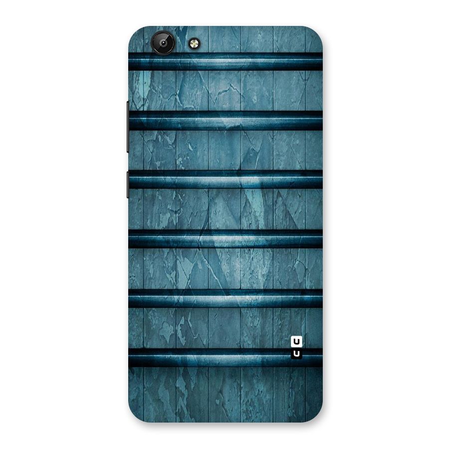 Rustic Blue Shelf Back Case for Vivo Y69