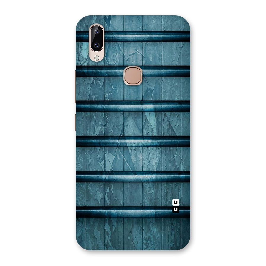 Rustic Blue Shelf Back Case for Vivo Y83 Pro