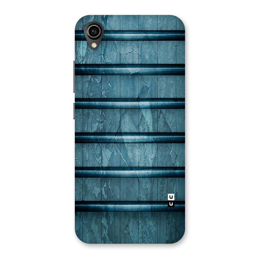 Rustic Blue Shelf Back Case for Vivo Y90