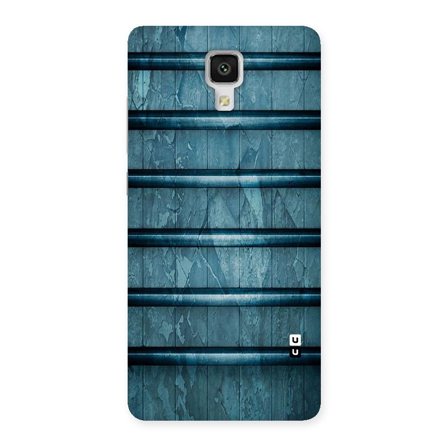 Rustic Blue Shelf Back Case for Xiaomi Mi 4