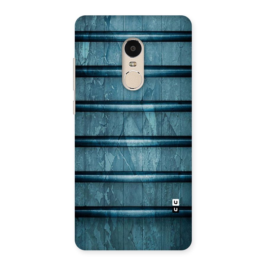 Rustic Blue Shelf Back Case for Xiaomi Redmi Note 4