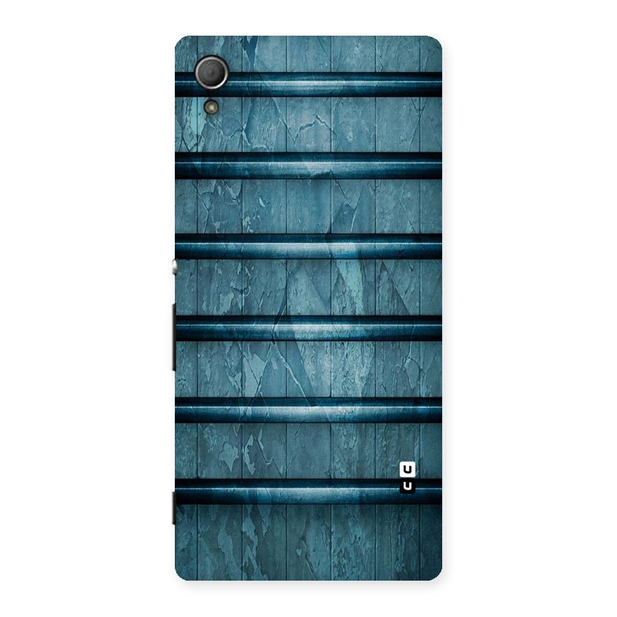 Rustic Blue Shelf Back Case for Xperia Z4
