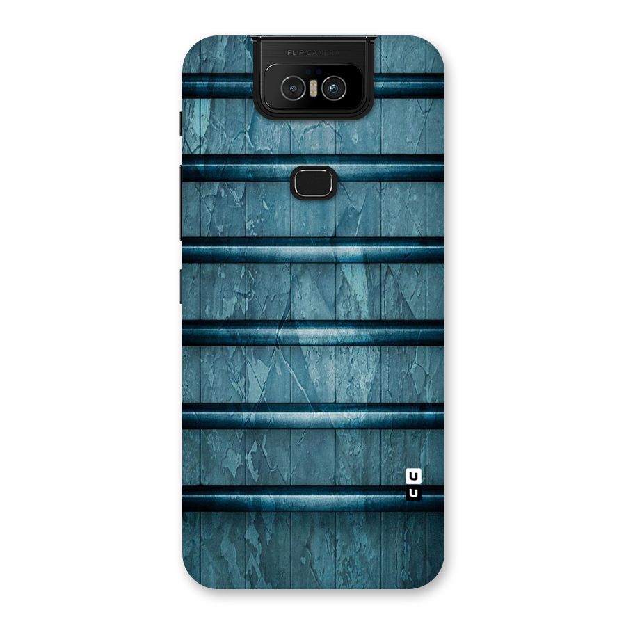Rustic Blue Shelf Back Case for Zenfone 6z