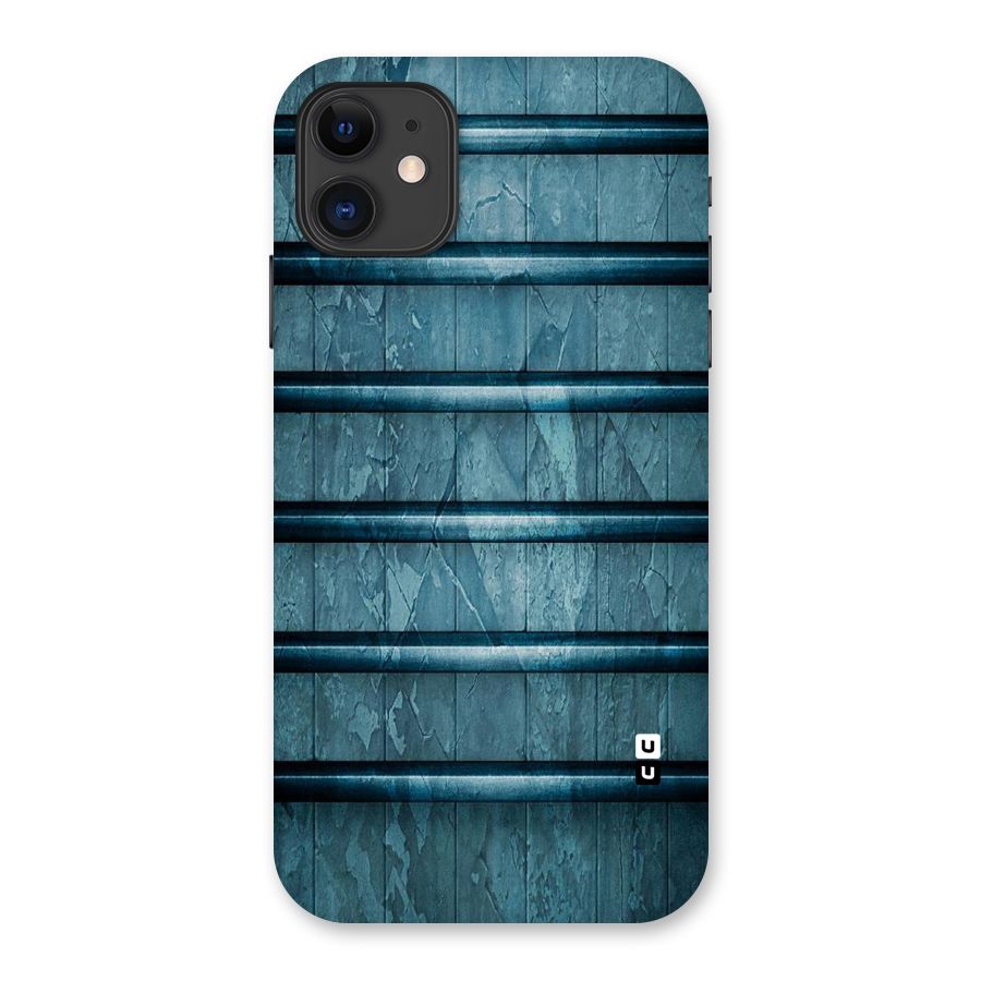 Rustic Blue Shelf Back Case for iPhone 11
