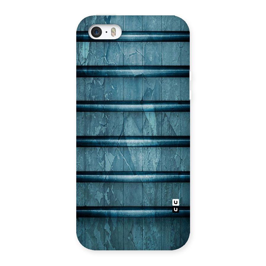 Rustic Blue Shelf Back Case for iPhone SE
