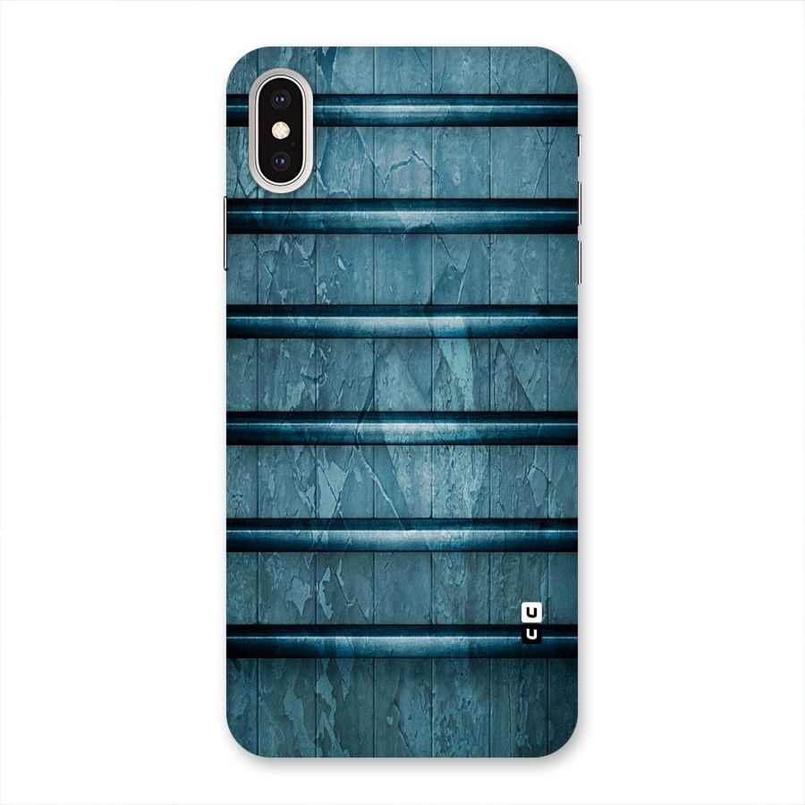 Rustic Blue Shelf Back Case for iPhone XS Max