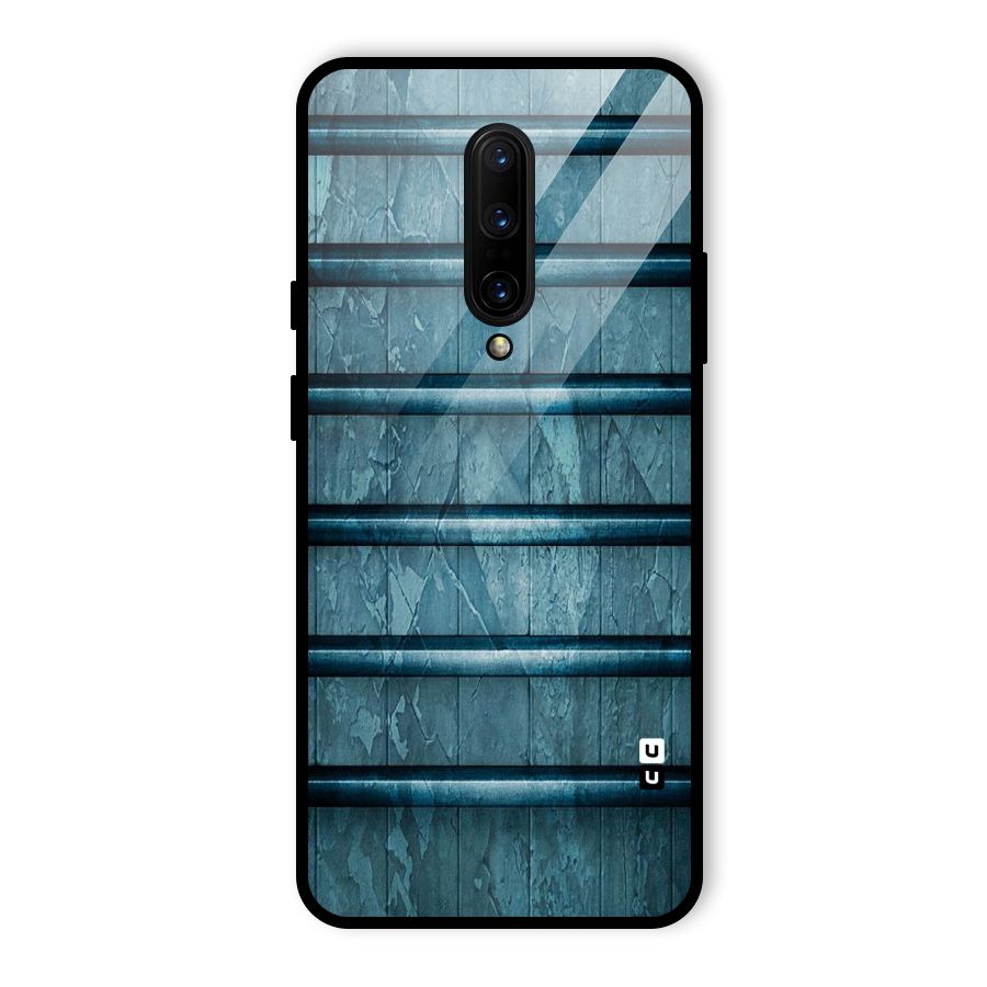 Rustic Blue Shelf Glass Back Case for OnePlus 7 Pro