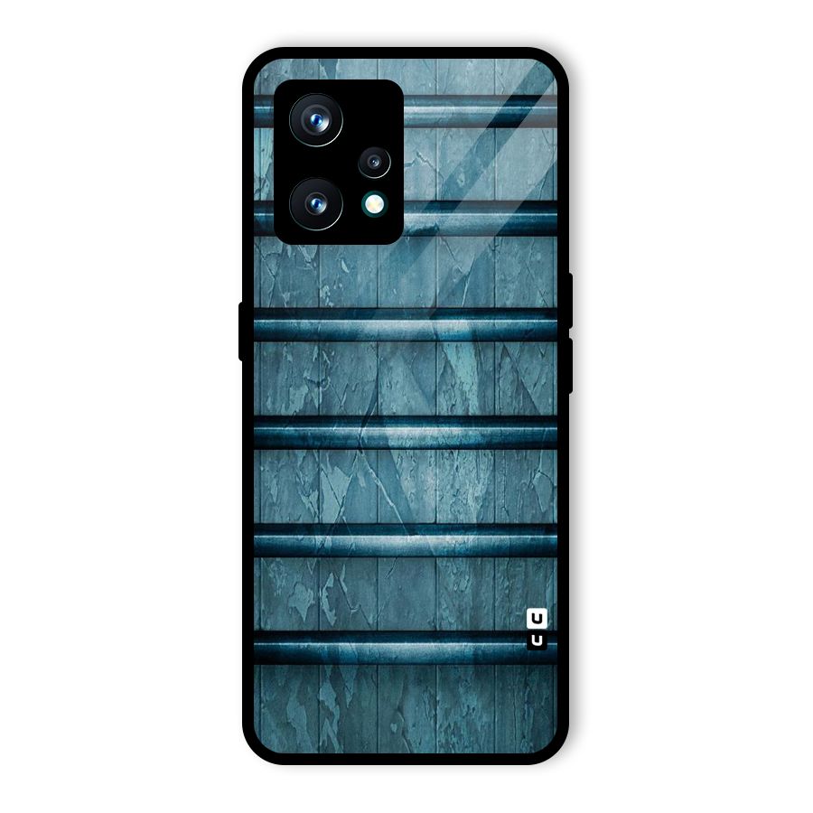 Rustic Blue Shelf Glass Back Case for Realme 9 Pro Plus 5G