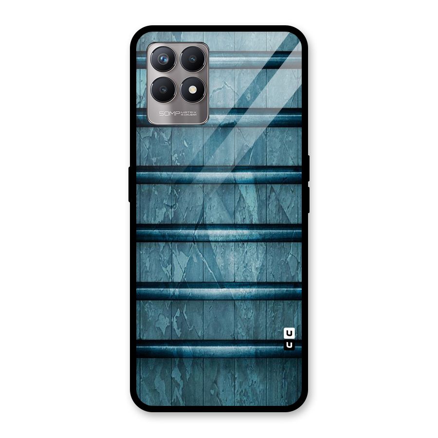 Rustic Blue Shelf Glass Back Case for Realme Narzo 50
