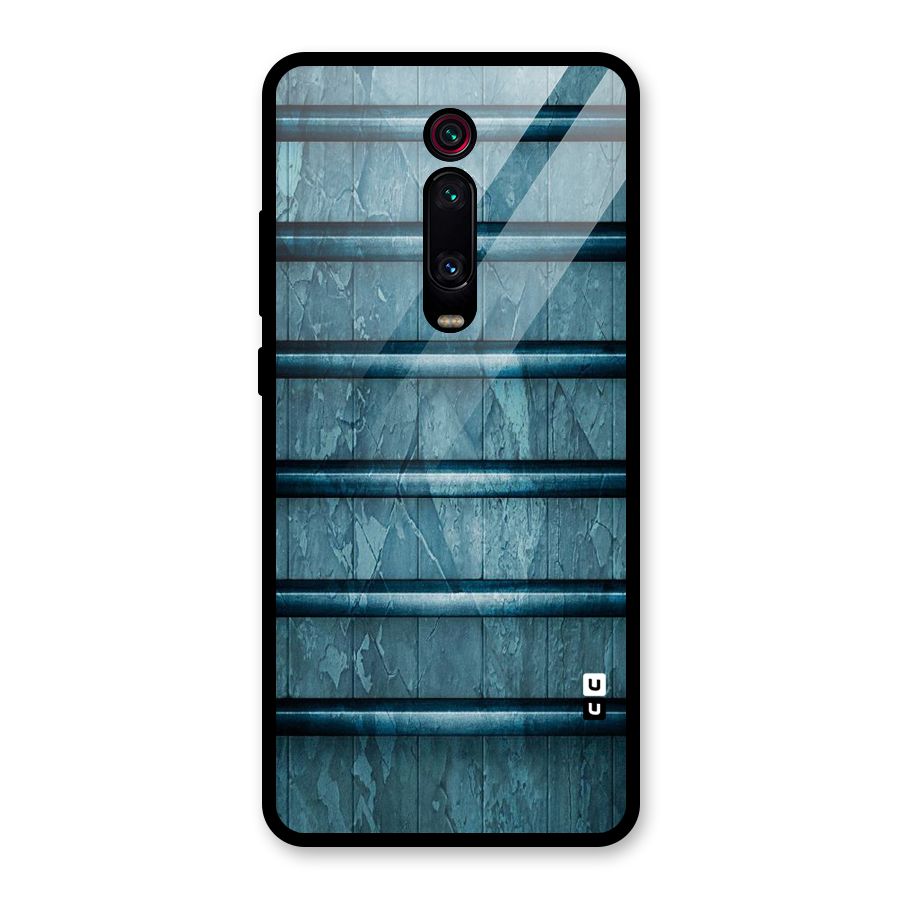 Rustic Blue Shelf Glass Back Case for Redmi K20 Pro