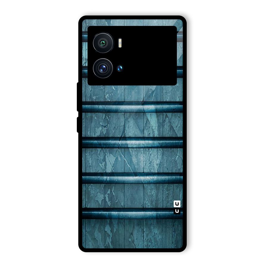 Rustic Blue Shelf Glass Back Case for Vivo iQOO 9 Pro